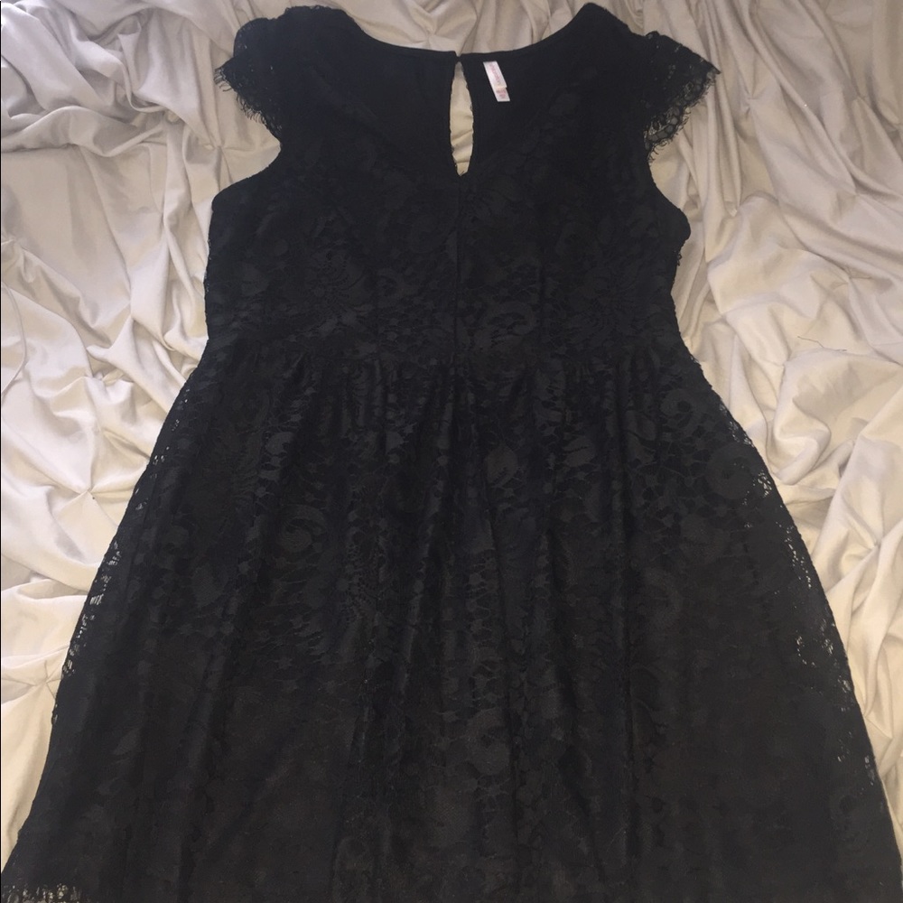 Black Lace Dress